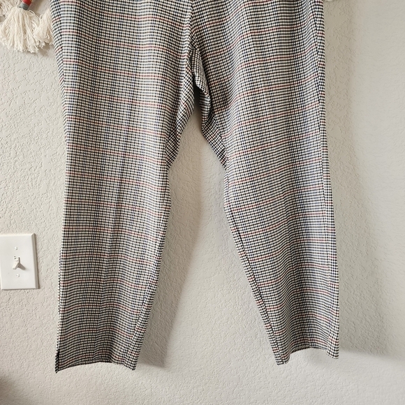 Lane Bryant Plaid Slim Pull On Trouser Pants Business Contemporary Academia 20 - Picture 6 of 11